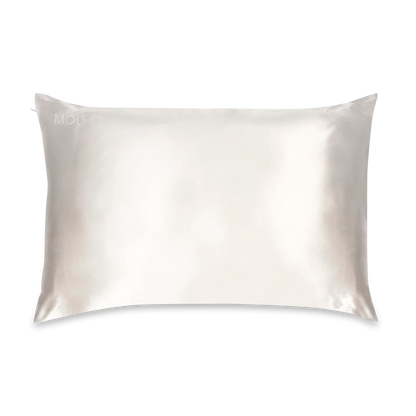 Pure Mulberry Silk Pillowcase - White